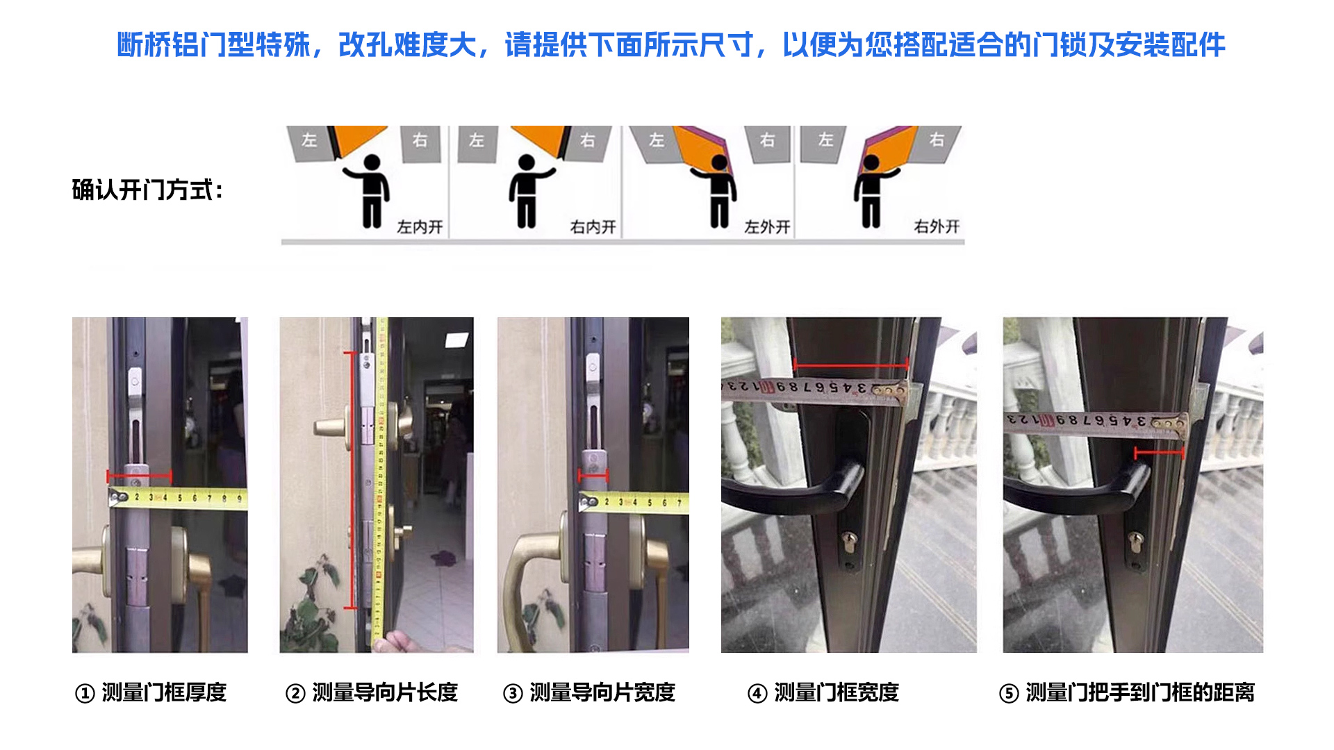 智能联网断桥铝门锁